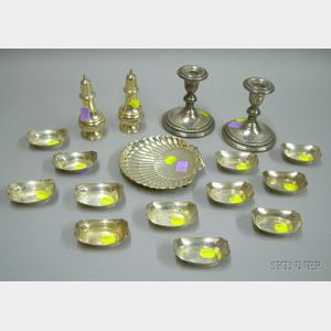 Seventeen Sterling Silver Table Items