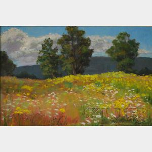 Nord Bowlen (American, 1909-2001) Field Flowers