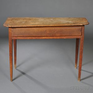 Federal Maple and Pine Card Table