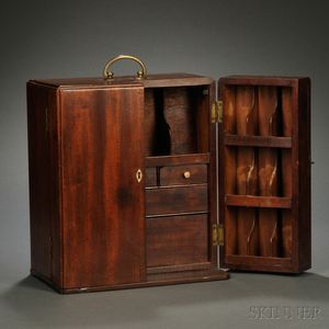 Federal Mahogany Doctor's Medical Case