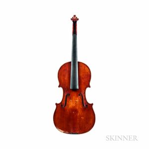 German Violin, Kurt Gütter, Markneukirchen, 1921