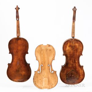Two Violins and a Violin Top