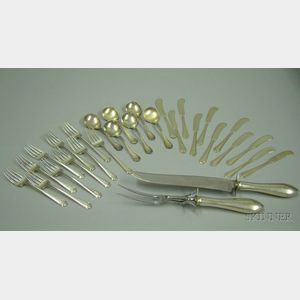Approximately Twenty-nine Pieces of Sterling Silver Flatware