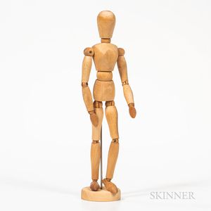 Small Articulated Wooden Artist's Model