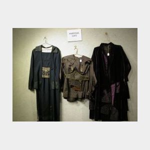 Four Edwardian and Early 20th Century Womens Dress sets.