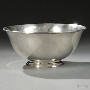 Arthur Stone Arts & Crafts Sterling Silver Revere-style Bowl