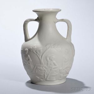 Parian Porcelain Portland-type Vase