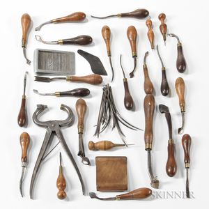 Group of Leatherworker's Tools