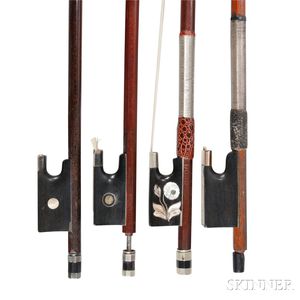 Four Violin Bows