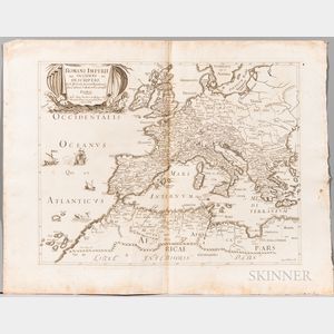 Rubeis, Joan. Jacobus de [Giovanni Giacomo de Rossi] (1627-1691),Romani Imperii qua Occidens est Descriptio