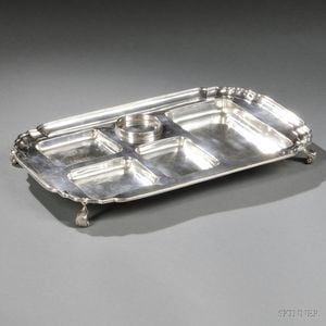 Crichton & Co. Ltd. Sterling Silver Desk Tray