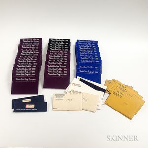 Sixty-two U.S. Mint and Proof Sets