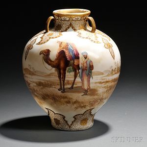 Mount Washington Glass Colonial Ware Vase