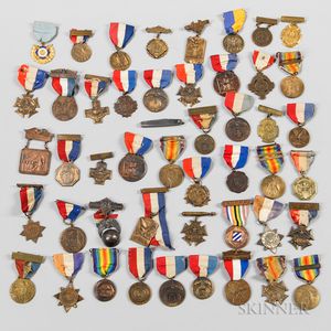 Group of WWI Victory and Veteran Medals