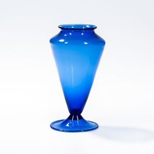 Murano Glass Vase Attributed to Barovier, Seguso & Ferro