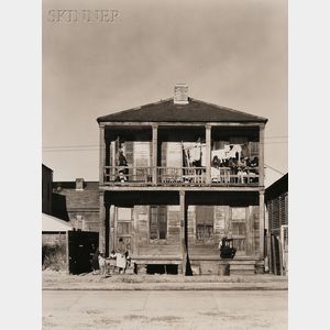 Walker Evans (American, 1903-1975) Negro House, New Orleans, Louisiana
