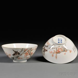 Pair of Porcelain Bowls