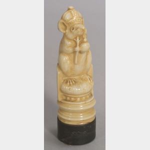 George Tinworth Porcelain Chess Piece