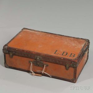 Louis Vuitton Orange Suitcase