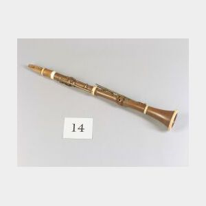 Boxwood Clarinet, 19th century