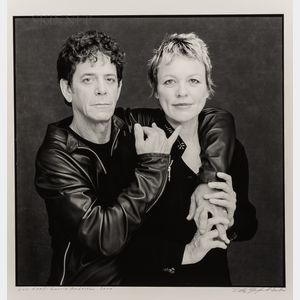 Timothy Greenfield-Sanders (American, b. 1952) Lou Reed and Laurie Anderson