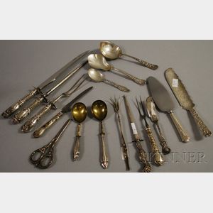 Approximately Fourteen Sterling Silver Pieces