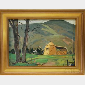 John F. Enser (American, 1898-1968) Our Painting Camp, Cape Breton Island