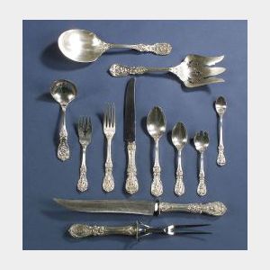 Reed & Barton Sterling &#34;Francis I&#34; Partial Flatware Service