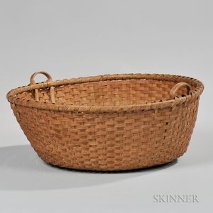 Circular Ash Splint Shaker Basket