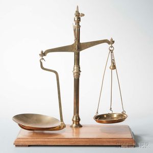 Brass Balance Scale