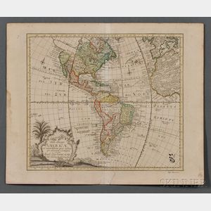 North and South America. Leonhard Von Euler (1707-1783) Tab. Geogr. Americae ad Emendatiora quae adhuc Prodierunt exampla jussu
