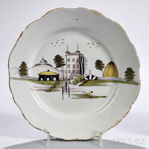 Tin-glazed Earthenware Manor Deep Dish