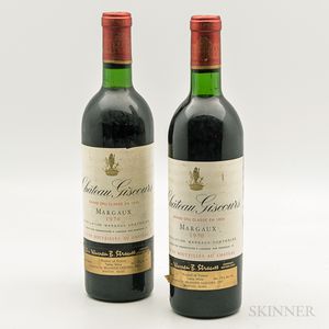 Chateau Giscours 1970, 2 bottles
