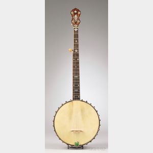 American Five-String Banjo, Vega Company, Boston, c. 1895, Model Fairbnks Whyte Laydie