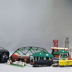 Extensive Group of Lionel Model Trains and Accessories