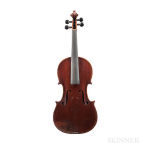 French Violin, Mirecourt, c. 1890