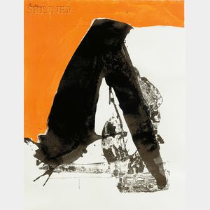 Robert Motherwell (American, 1915-1991) Plate 9 from THE BASQUE SUITE