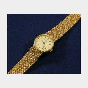 Lady&#39;s 18kt Gold Wristwatch