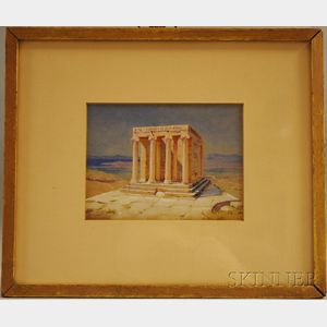 Harold Broadfield Warren (American, 1859-1934) Temple of Athena Nike
