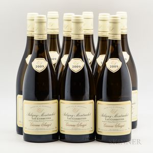 Sauzet Puligny Montrachet Les Combettes 2009, 9 bottles