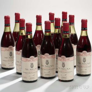 Comte Georges de Vogue Musigny Cuvee Vieilles Vignes 1966, 12 bottles
