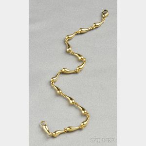 18kt Gold "Teardrop" Bracelet, Elsa Peretti, Tiffany & Co.