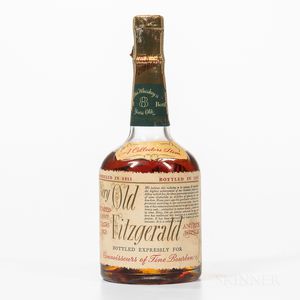 Very Old Fitzgerald 8 Years Old 1951, 1 1/2 pint bottle