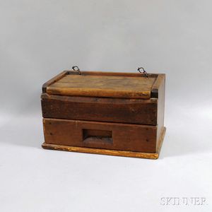 Wooden Shoeshine Stand