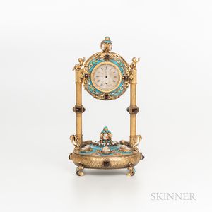 Small French Boudoir Clock