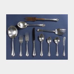 Wallace Sterling &#34;Grand Colonial&#34; Pattern Flatware Service