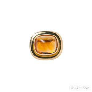 18kt Gold and Citrine Ring, Paloma Picasso for Tiffany & Co.