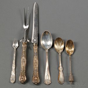 Group of Assorted American Sterling Silver Flatware