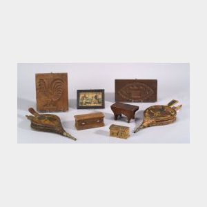 Eight Assorted Wooden Items
