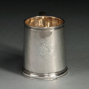Queen Anne Britiannia-standard Silver Mug